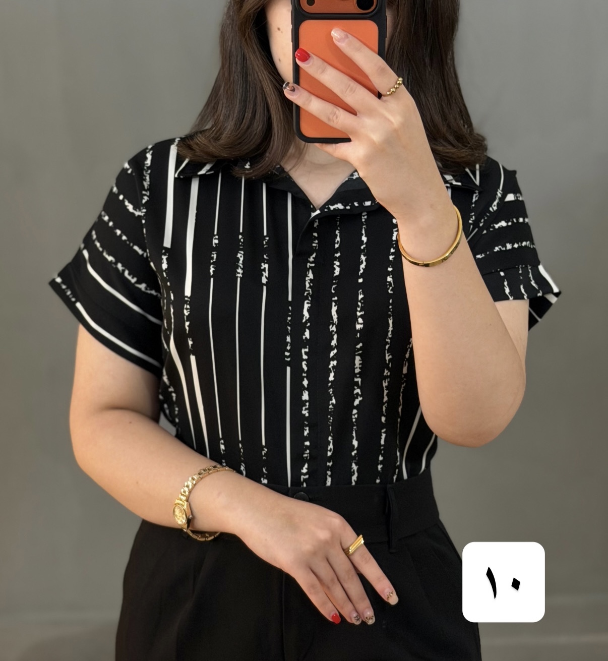 شومیز آستین سرخود کد ۱۲۳